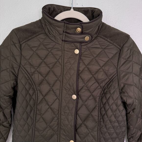 Joules Newdale Jacket Womens 2 US Quilted Outdoor Winter Preppy Chic Coat 6 UK - Picture 6 of 12